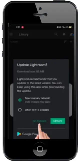 Update Lightroom